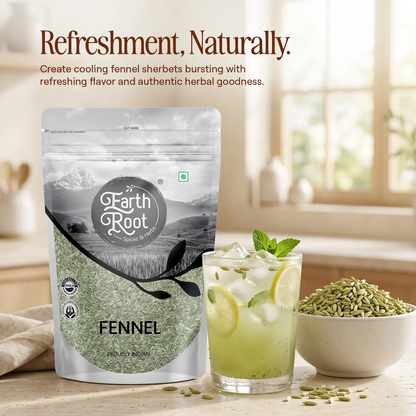 Sweet Fennel (lakhnavi Saunf)