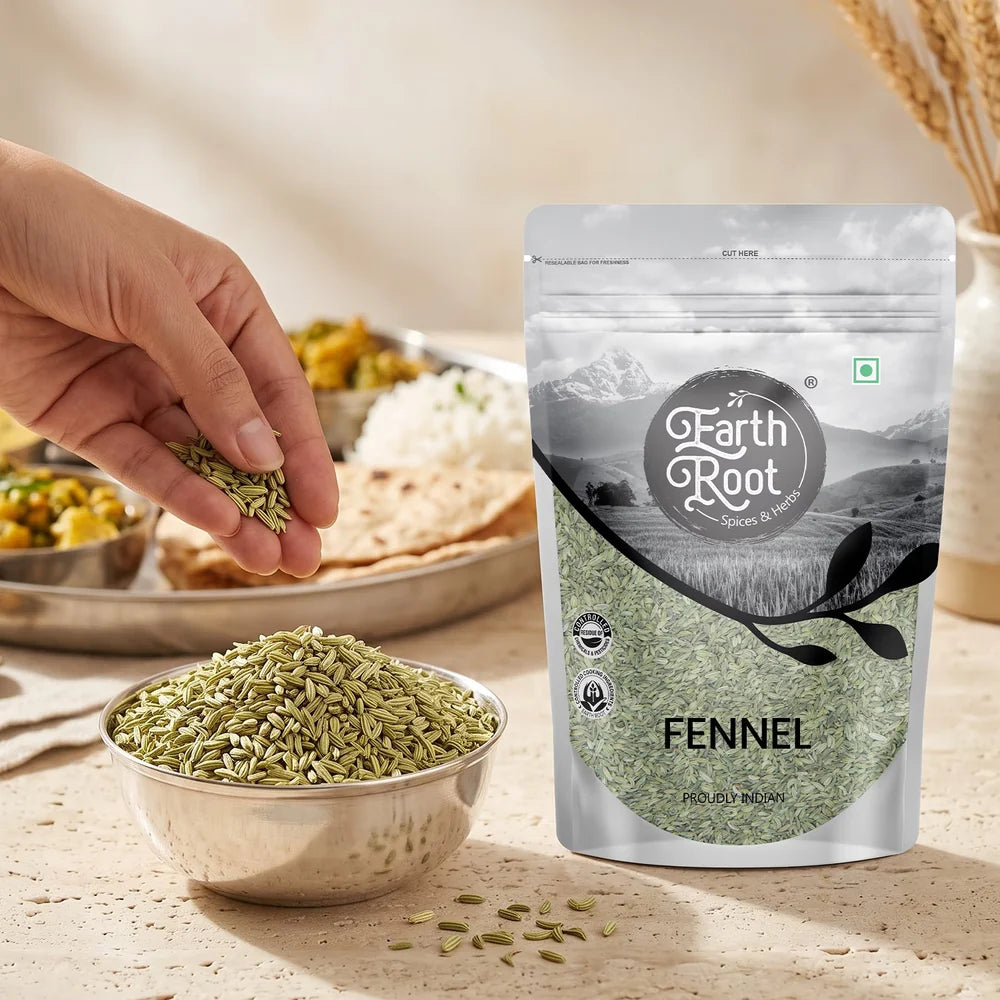 Sweet Fennel (lakhnavi Saunf)
