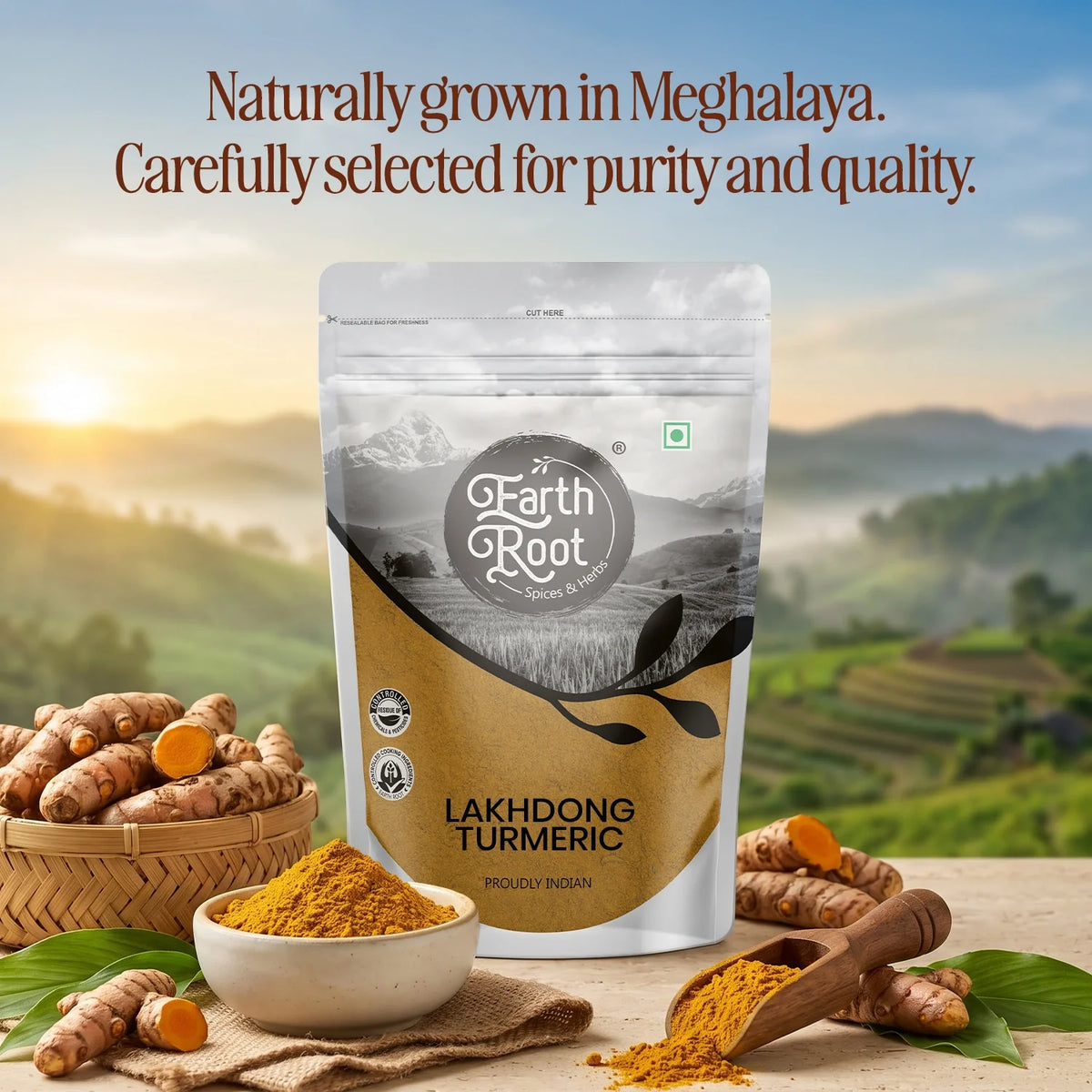Lakadong Turmeric Powder