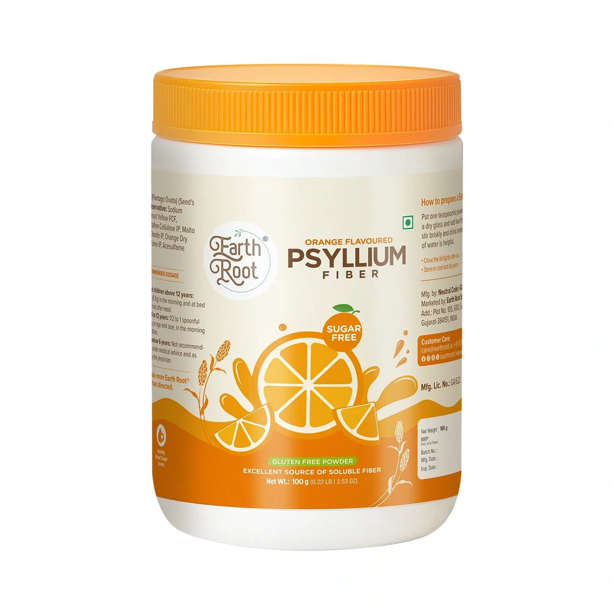 Psyllium (Isabgol) Orange Flavour