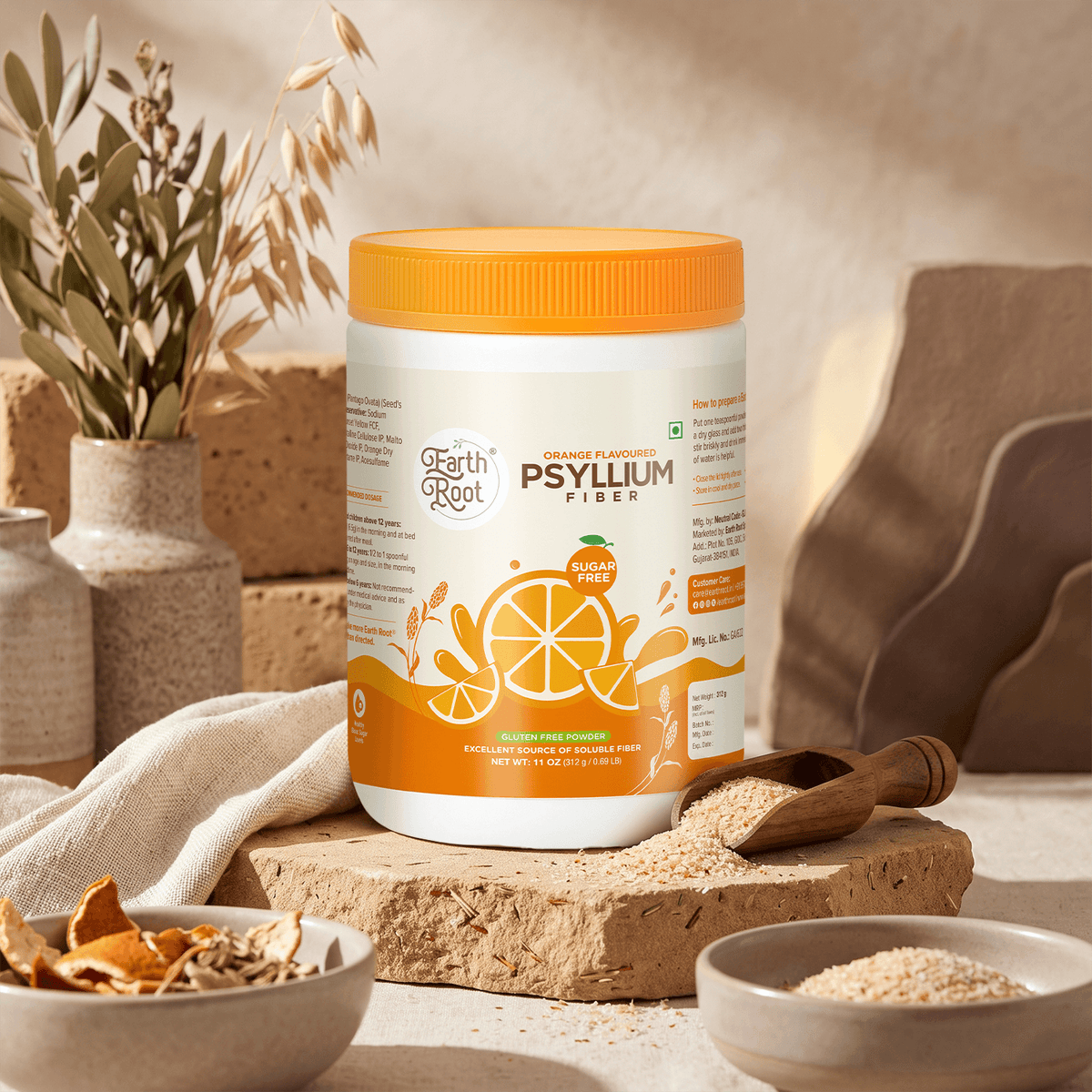 Psyllium (Isabgol) Orange Flavour